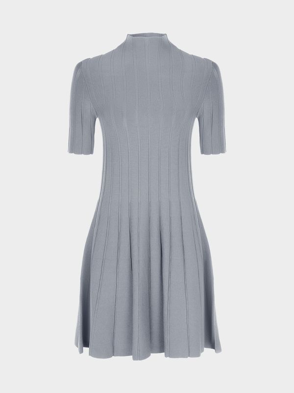 Трикотажное платье мини