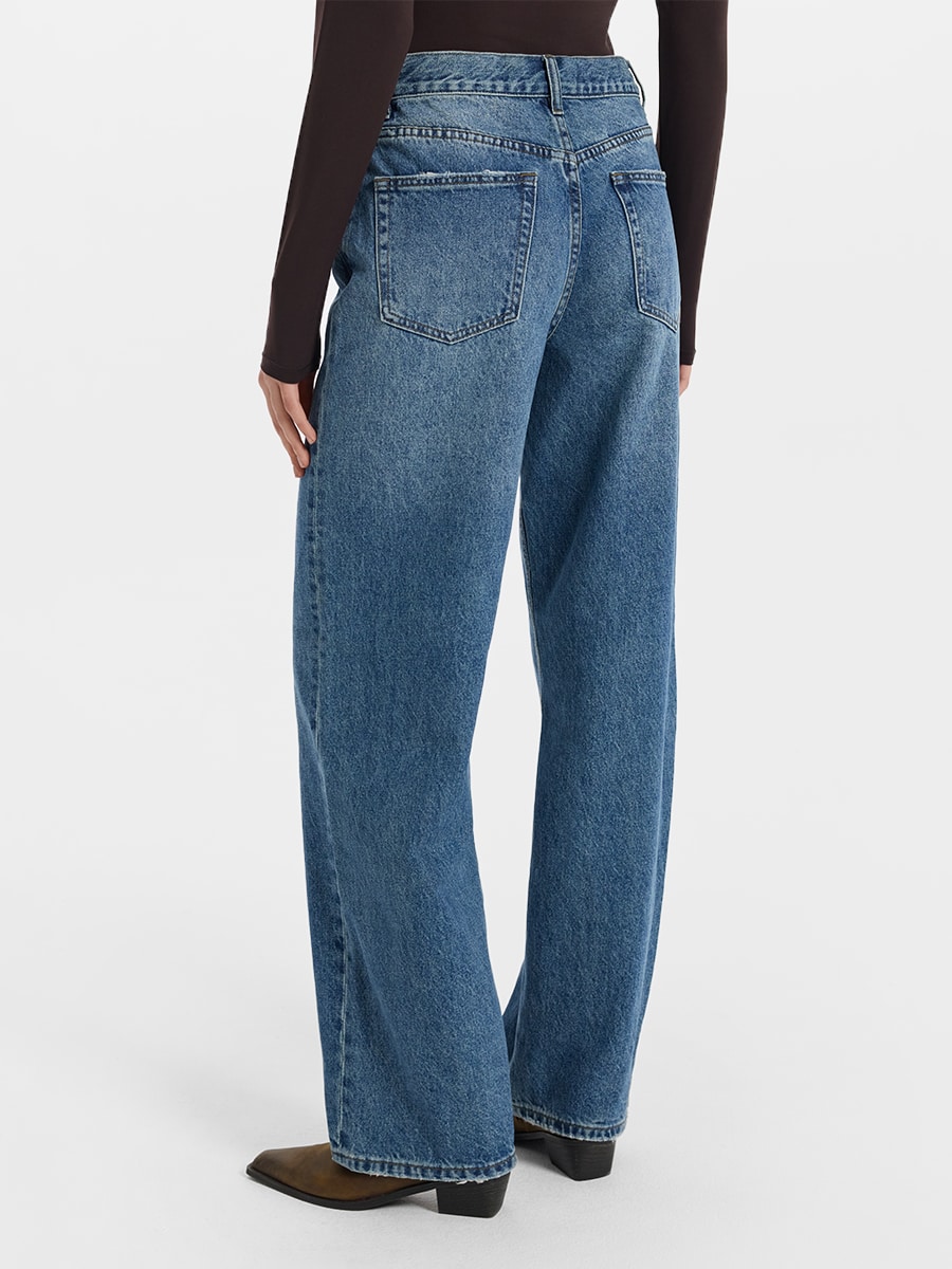 Брюки джинсовые женские