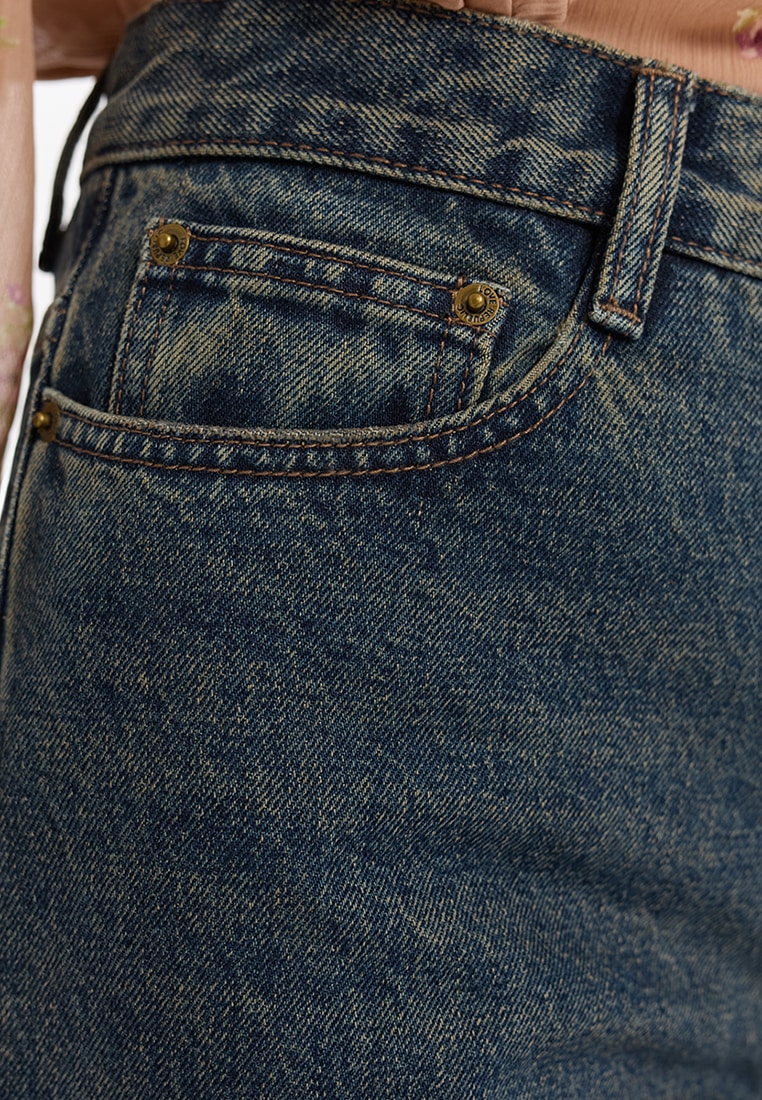 Брюки джинсовые женские