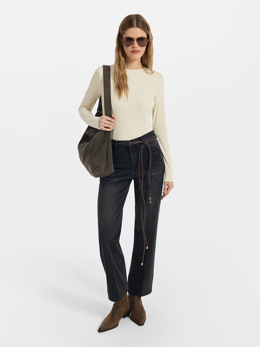 Джинсы Straight fit