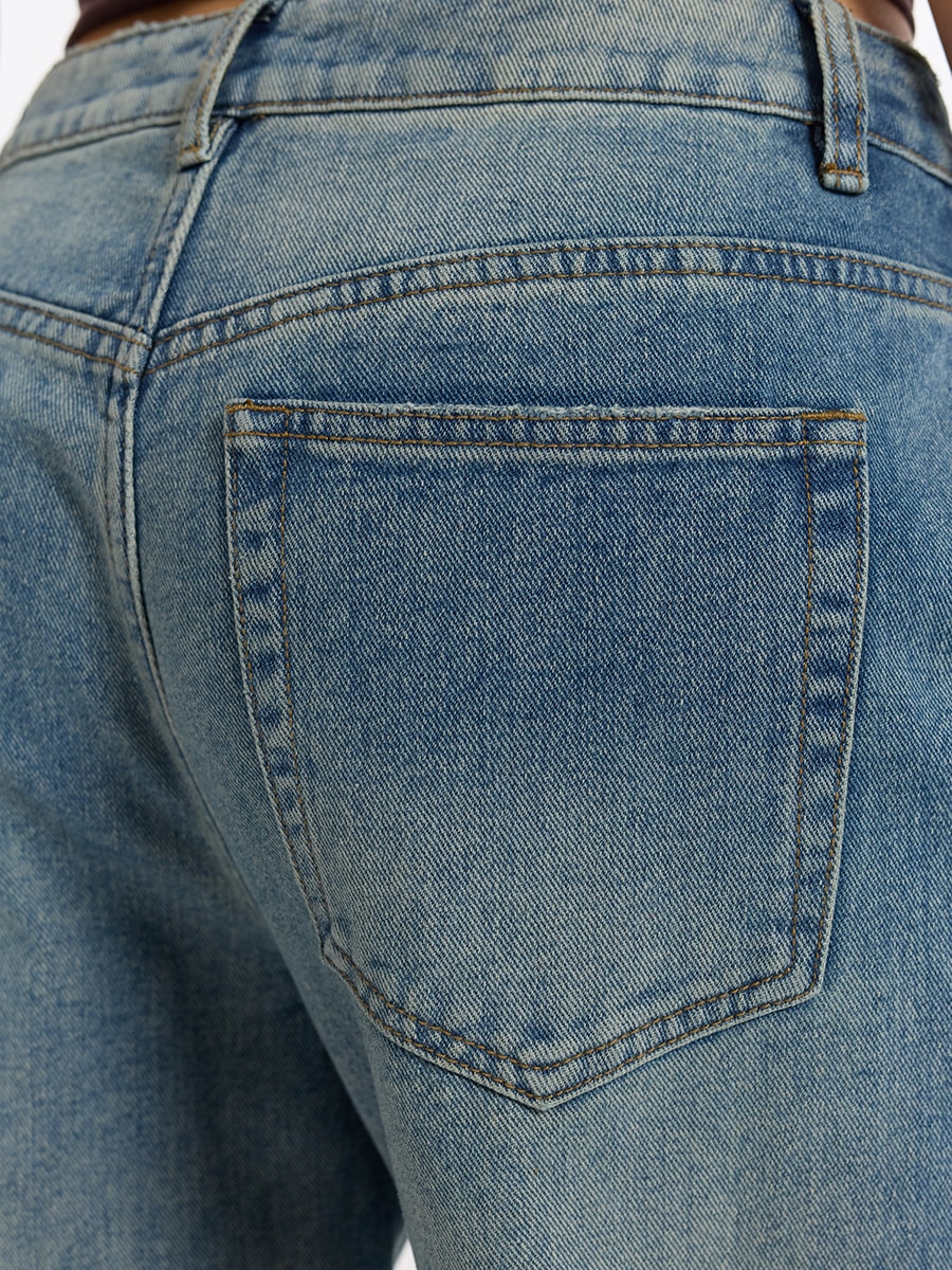 Брюки джинсовые женские