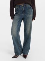 Брюки джинсовые женские