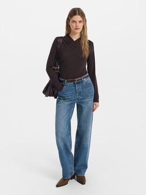 

Джинсы Relaxed fit со средней посадкой