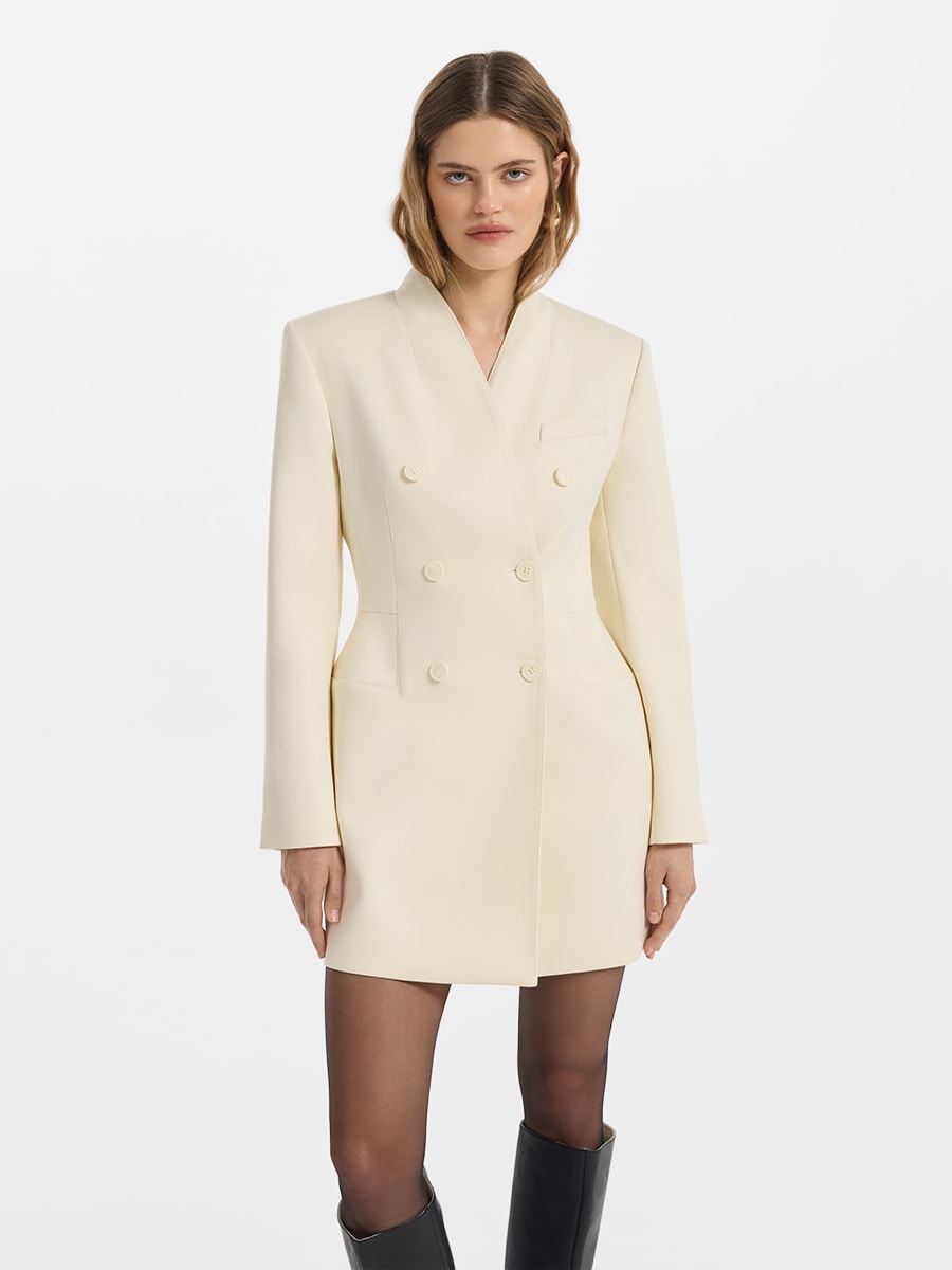 Платье-жакет с вискозой