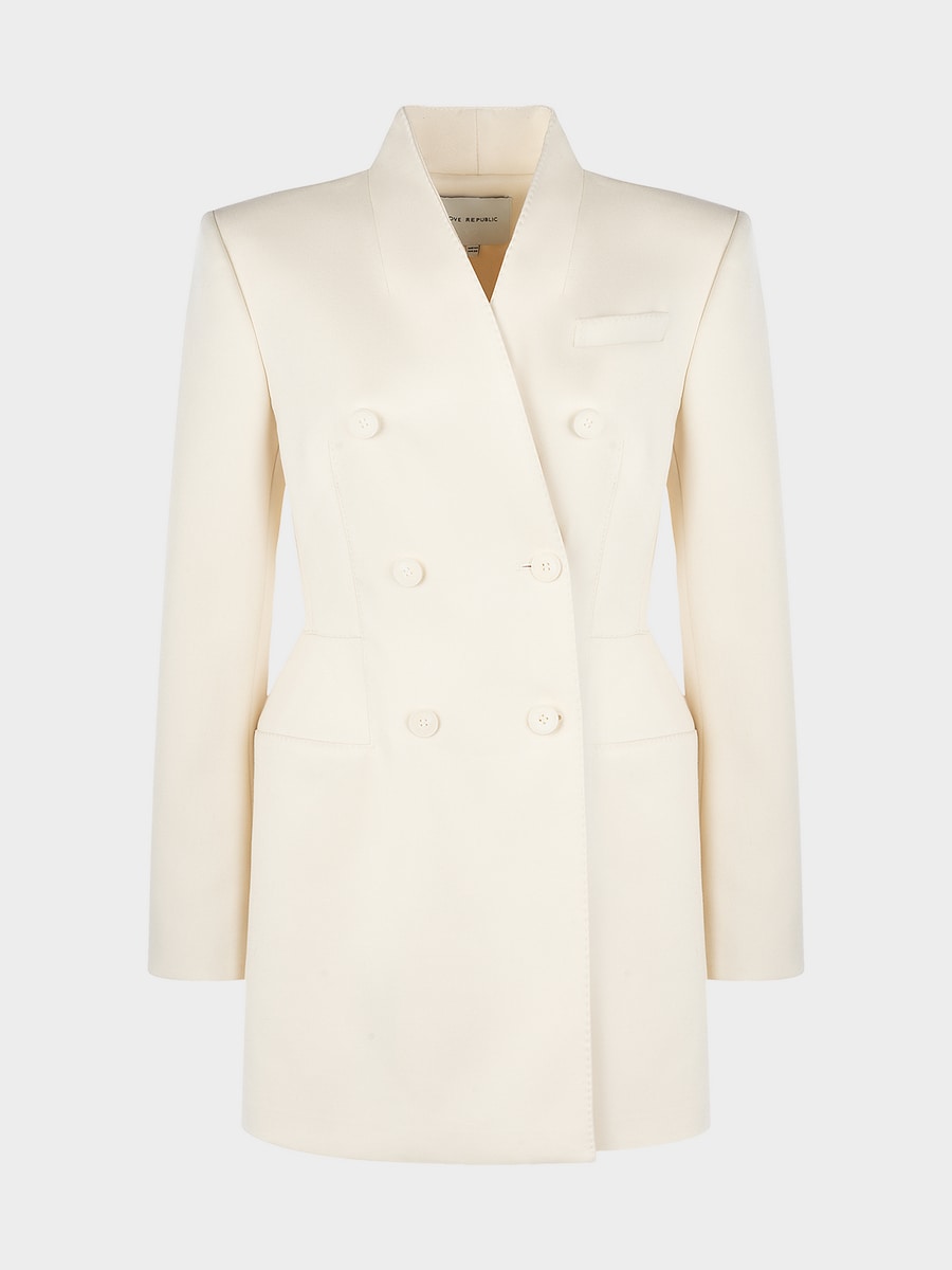 Платье-жакет с вискозой