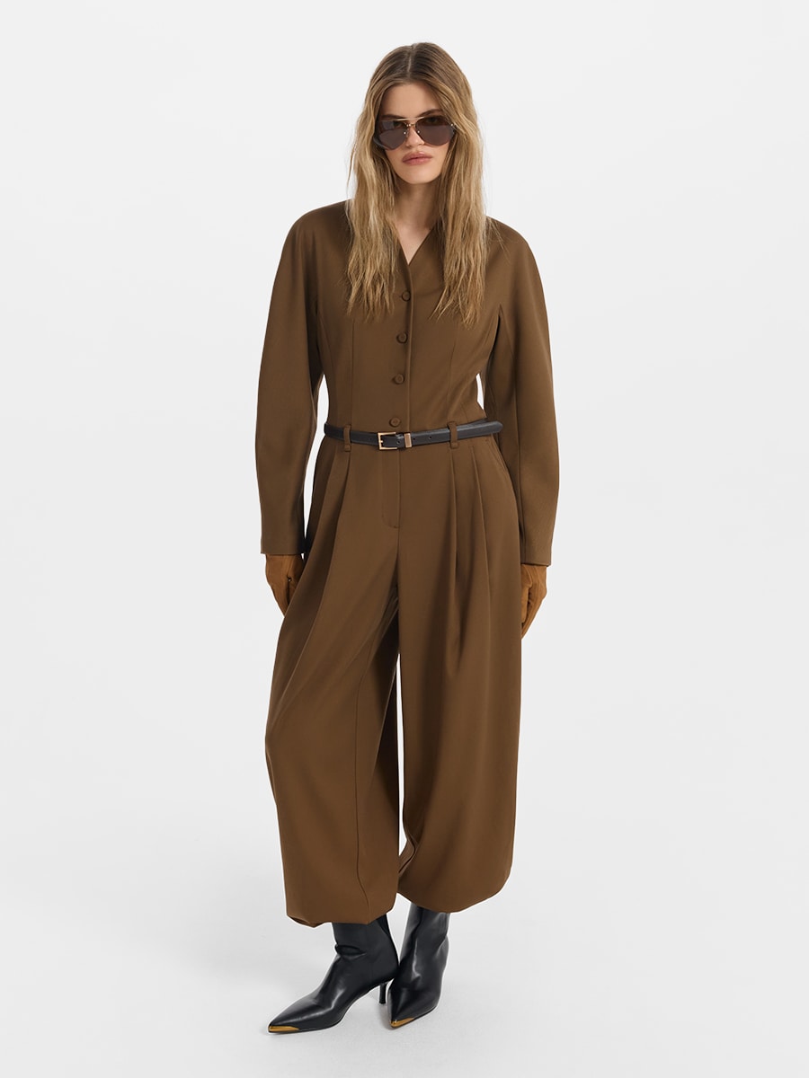 Комбинезон с ремнем