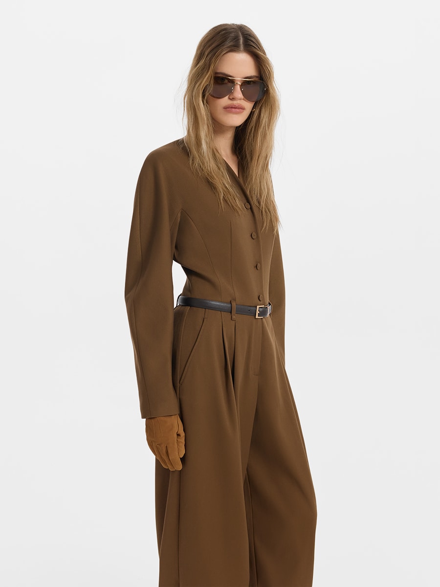 Комбинезон с ремнем