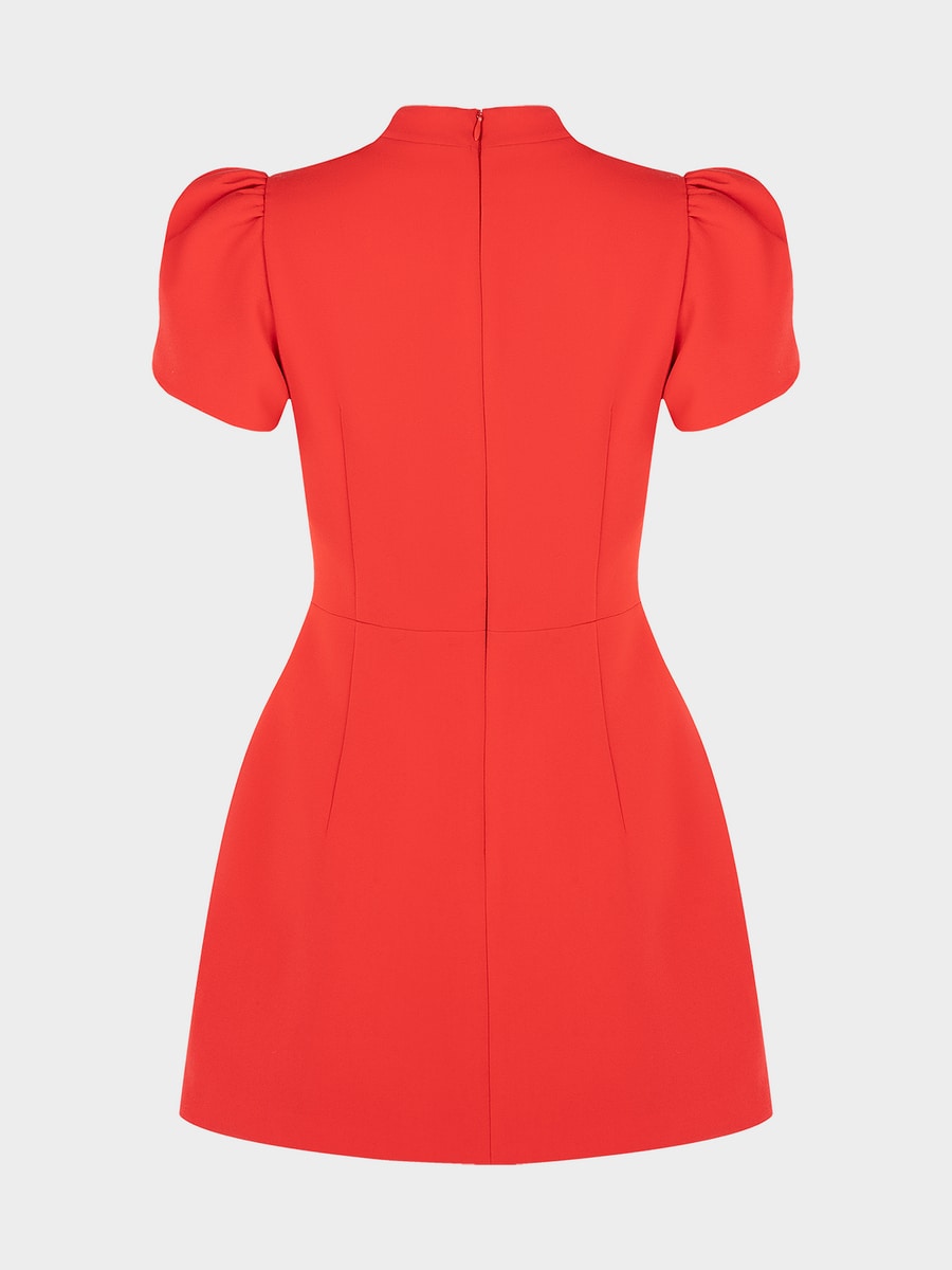 Платье мини с вискозой 6151614518-70