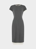 Платье с кружевом