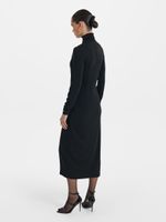 Платье миди с драпировкой