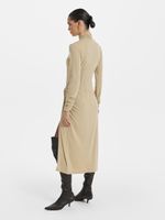 Платье миди с драпировкой