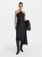 Платье-комбинация с кружевом