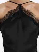 Платье-комбинация с кружевом