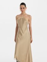 Платье-комбинация с кружевом