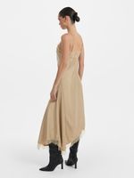 Платье-комбинация с кружевом