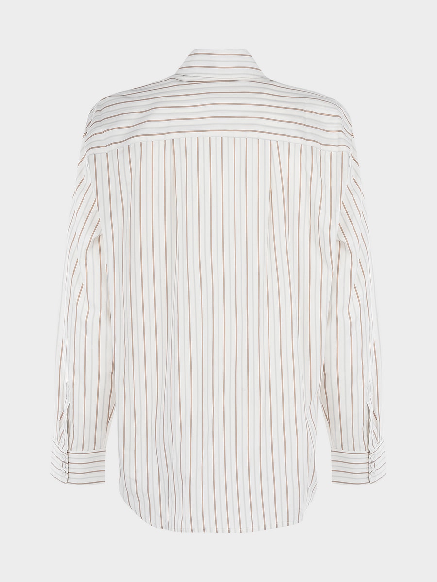 Рубашка с цветочной вышивкой