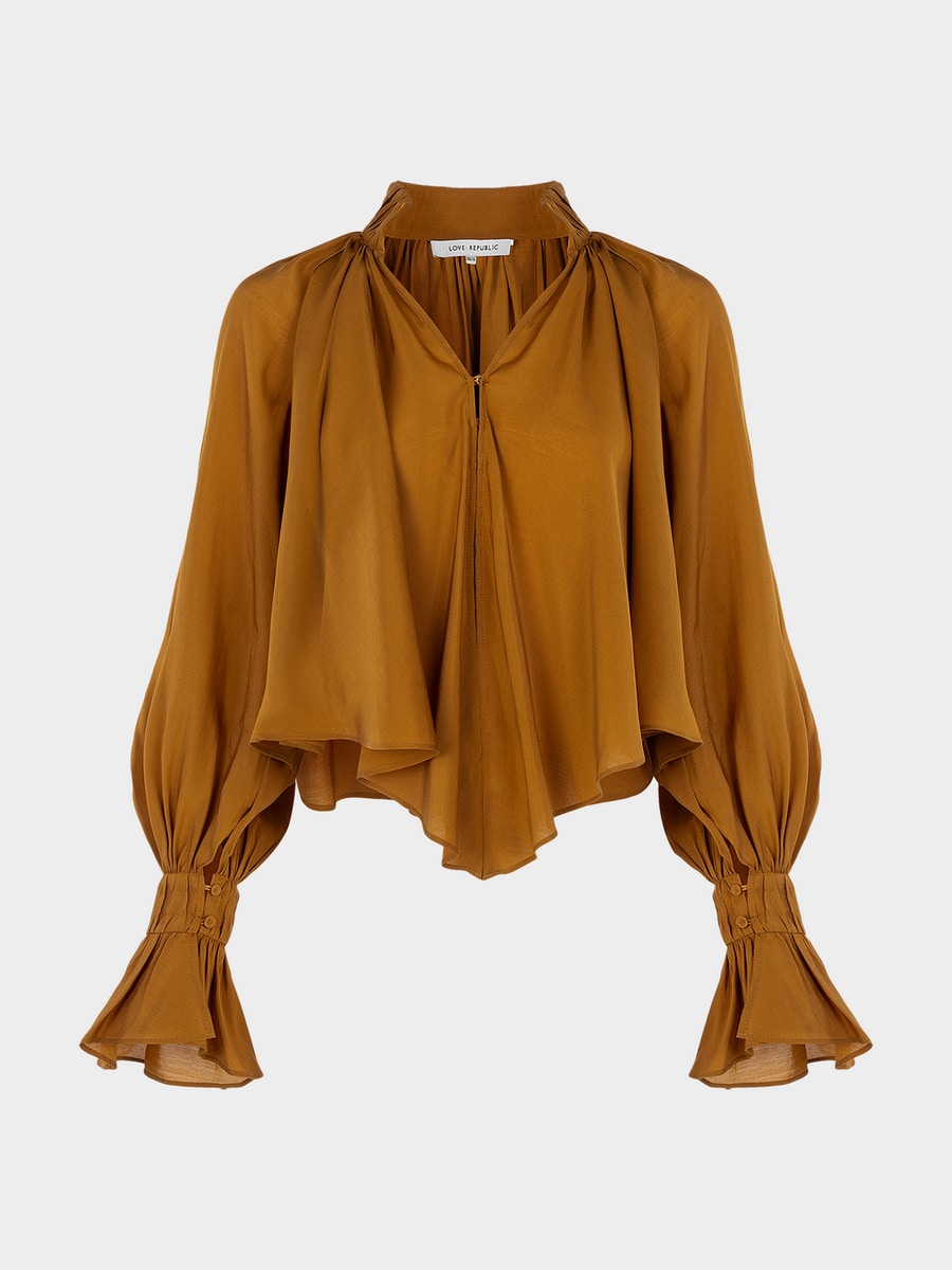 Блузка из тенселя