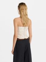 Топ с цветочным принтом