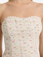 Топ с цветочным принтом