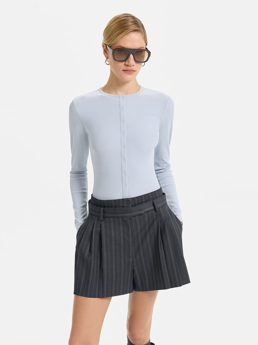 Боди на пуговицах