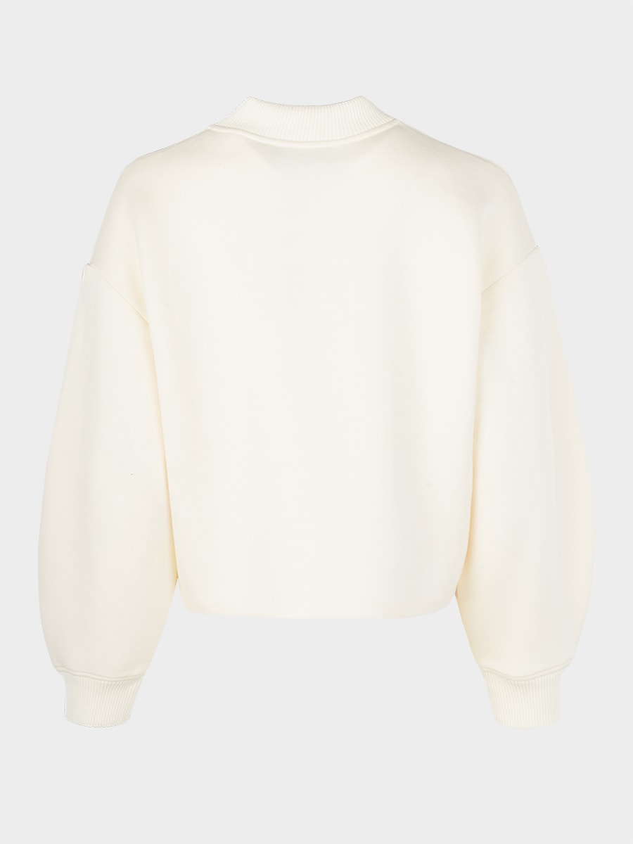 Толстовка с объемными рукавами