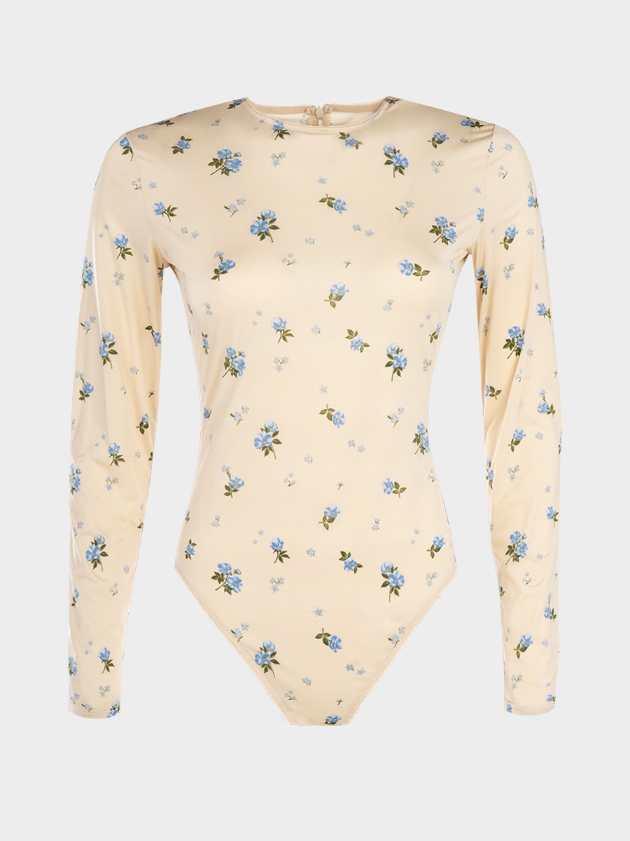 Боди с длинными рукавами