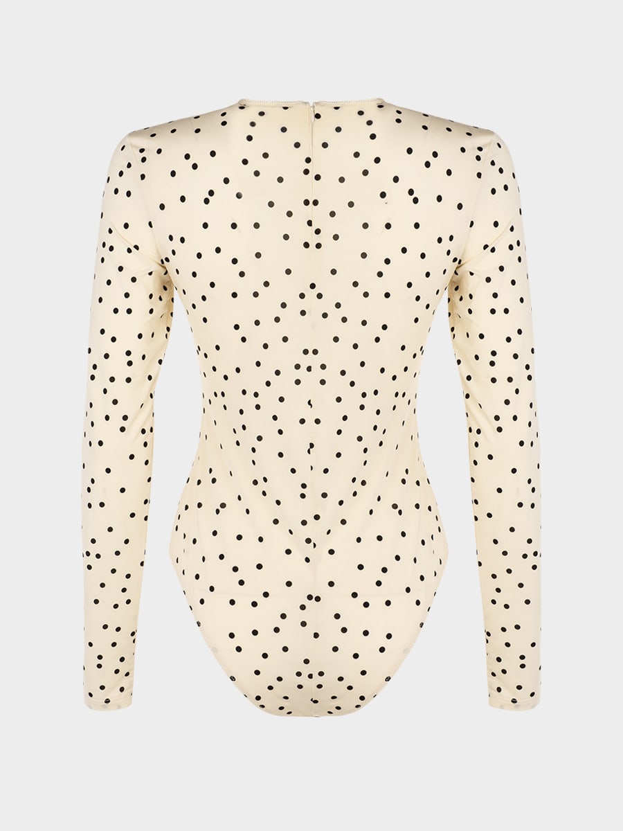 Боди с длинными рукавами