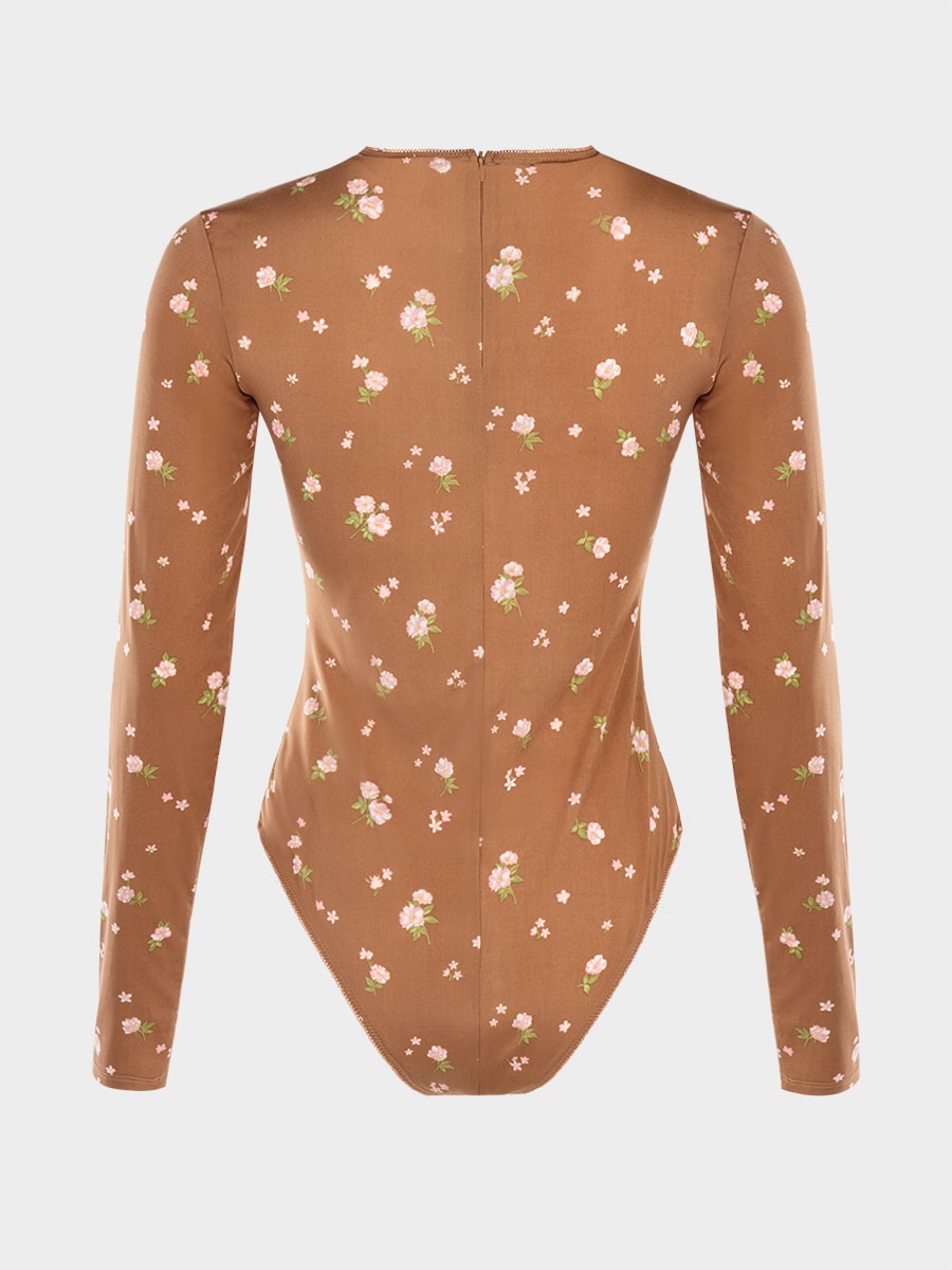 Боди с длинными рукавами