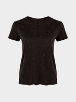 Футболка со стразами