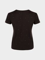 Футболка со стразами