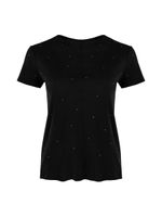 Футболка со стразами