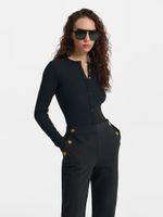 Боди на пуговицах