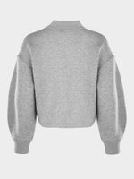 Толстовка с объемными рукавами