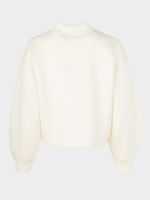 Толстовка с объемными рукавами