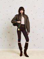 Капри с высокой посадкой