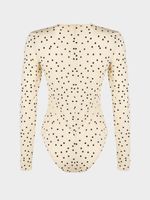 Боди с длинными рукавами