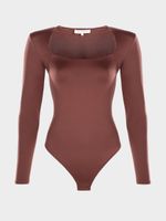 Боди с длинными рукавами