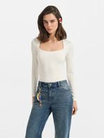 Боди с длинными рукавами