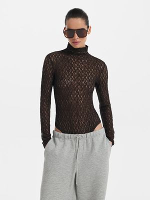 

Боди из кружева