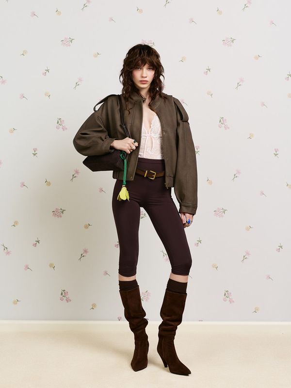 Капри с высокой посадкой