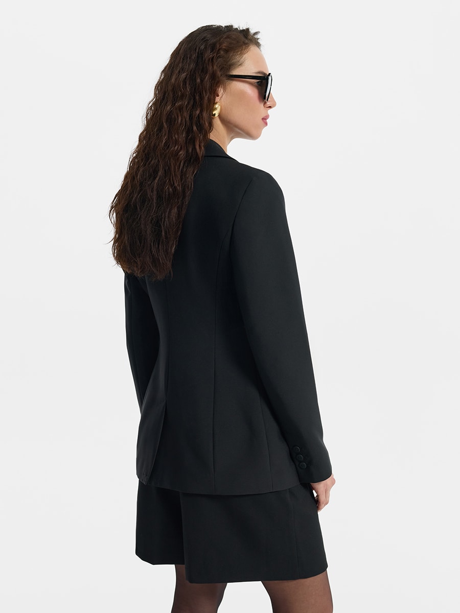 Жакет приталенного кроя