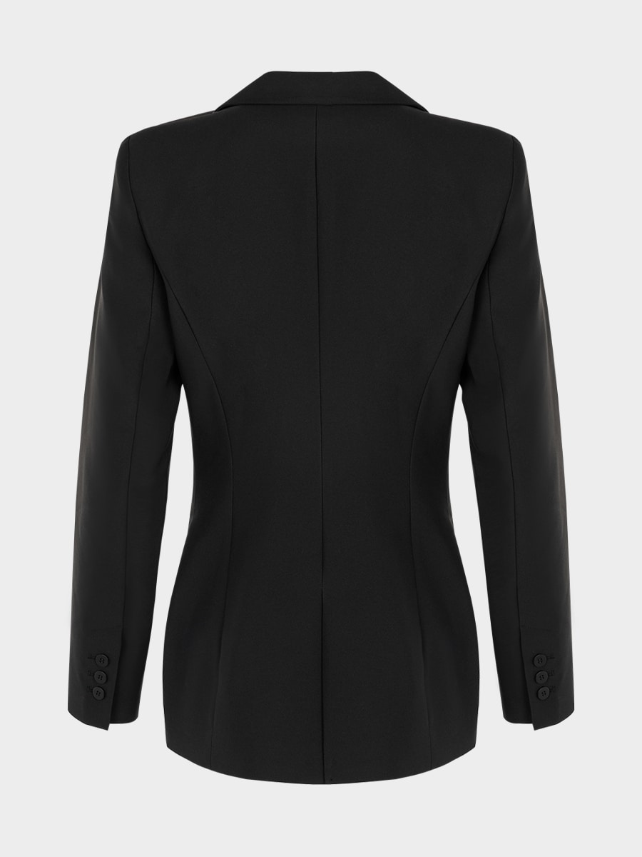 Жакет приталенного кроя