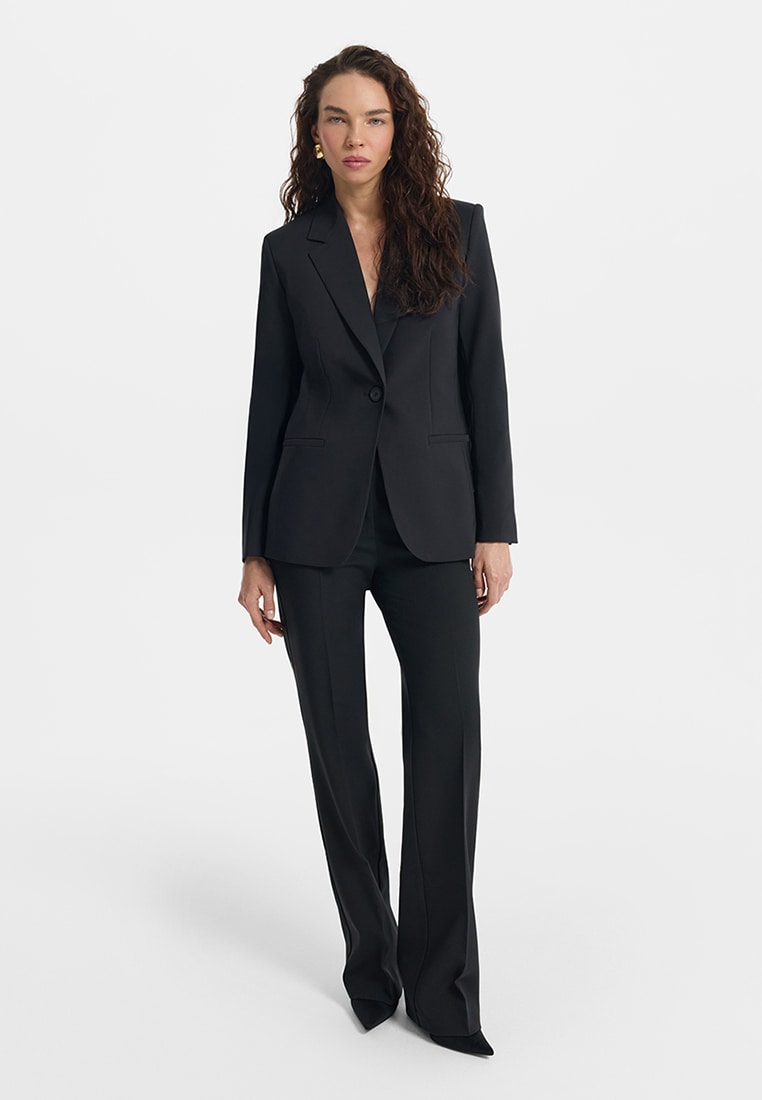 Брюки прямого кроя