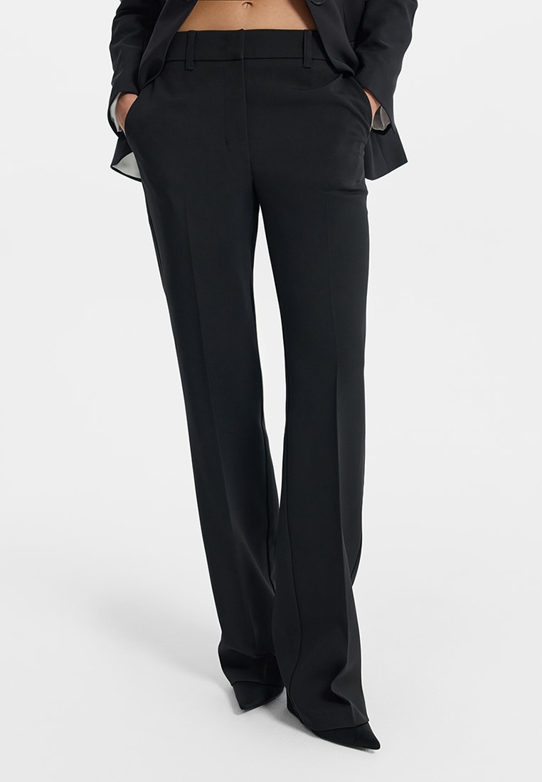 Брюки прямого кроя