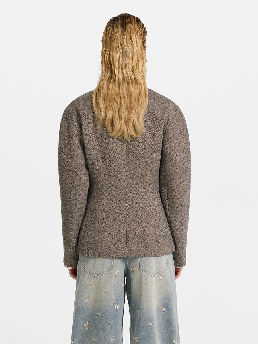 Жакет приталенного кроя с вискозой 6152203603-188