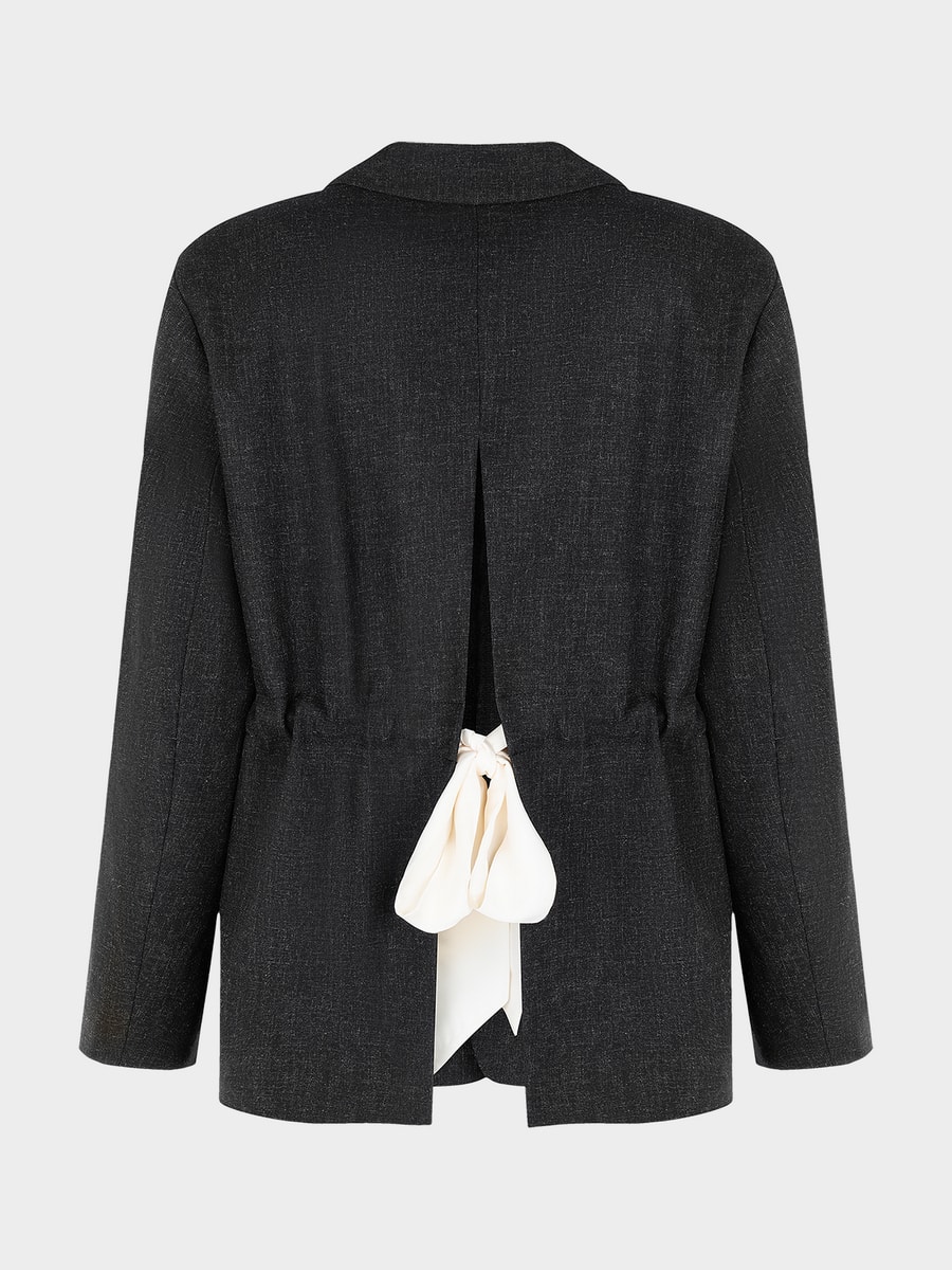 Жакет с шерстью