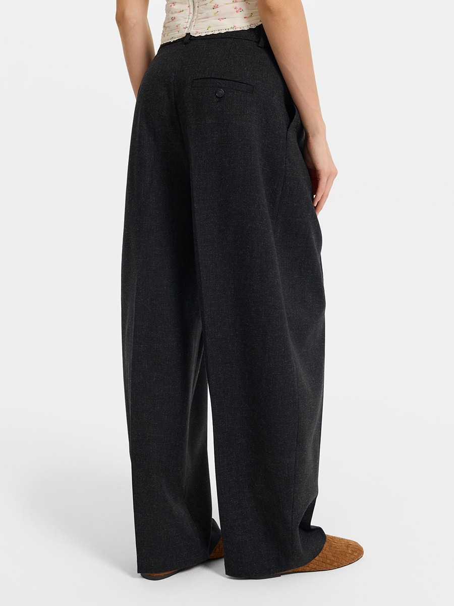 Брюки с шерстью