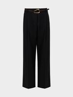 Брюки с ремнем