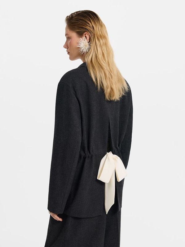 Жакет с шерстью