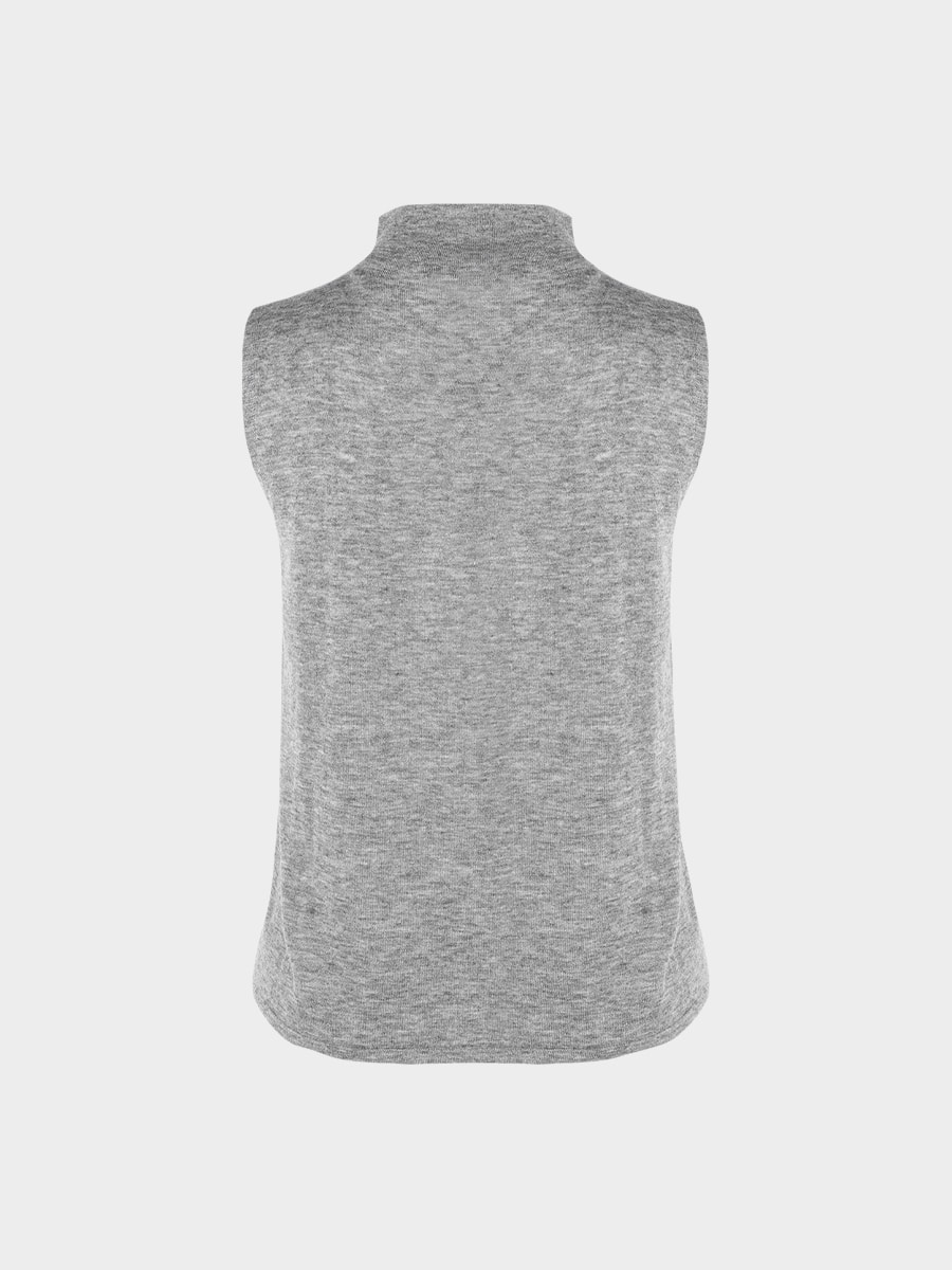 Трикотажный топ с шерстью